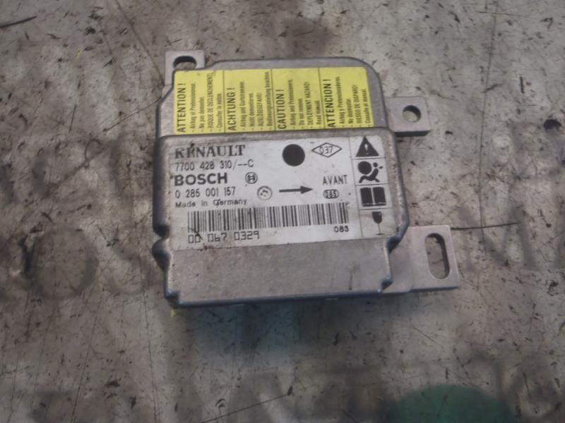 Recambio de centralita airbag para renault clio ii fase i (b/cbo) 1.9 dti diesel referencia OEM IAM   