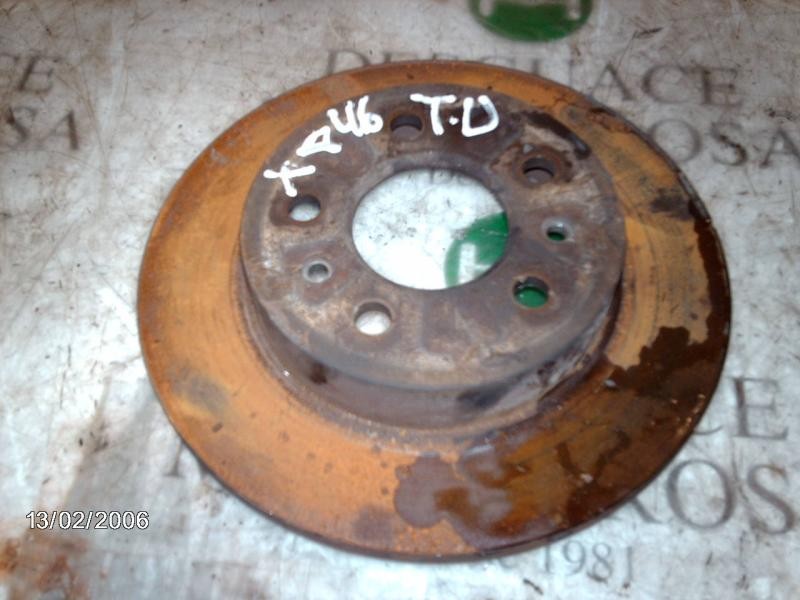 Recambio de disco freno trasero para renault laguna (b56) 1.8 rn (b56b) referencia OEM IAM   