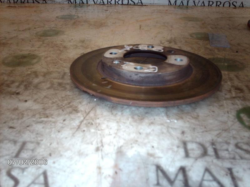 Recambio de disco freno trasero para citroën xsara coupe 1.6i 16v vts referencia OEM IAM   