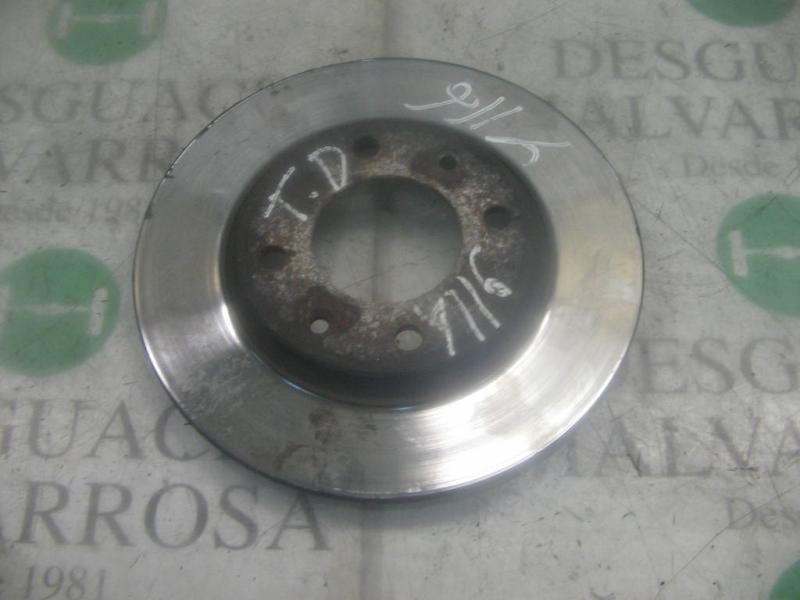 Recambio de disco freno trasero para peugeot 205 berlina referencia OEM IAM   