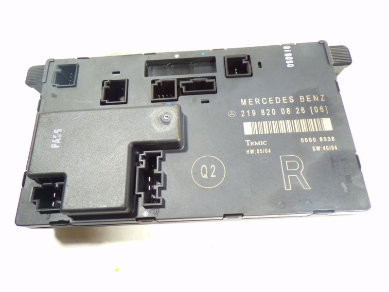 Recambio de modulo electronico para mercedes-benz clase cls (w219) 3.0 cdi cat referencia OEM IAM A2198200826 A2198200826 000085