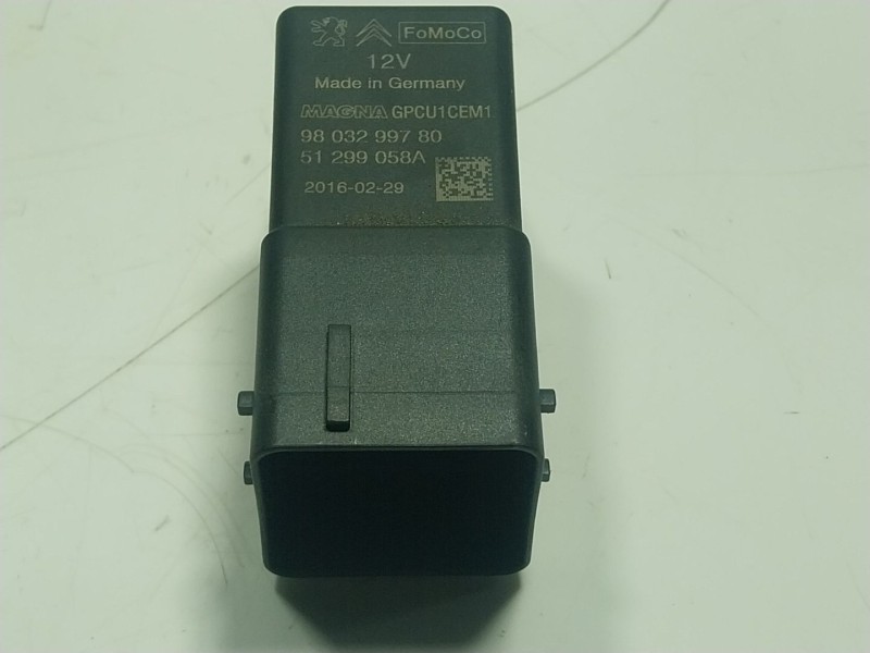 Recambio de modulo electronico para peugeot 508 i (8d_) 1.6 bluehdi 120 referencia OEM IAM 9803299780 9803299780 