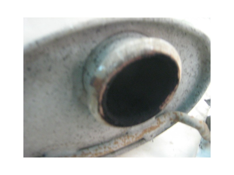 Recambio de tubo escape trasero para citroën xsara berlina 1.9 td sx referencia OEM IAM   