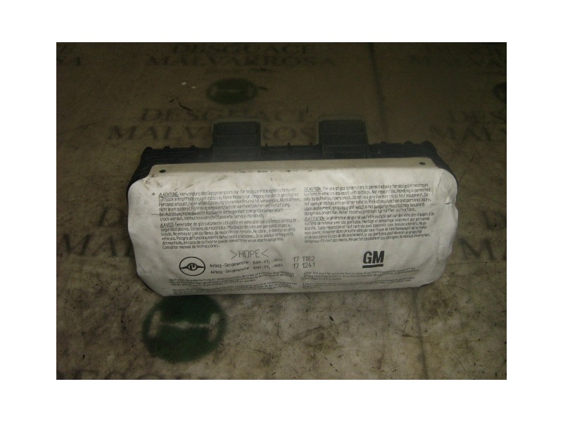 Recambio de airbag delantero derecho para opel astra g caravan club referencia OEM IAM   