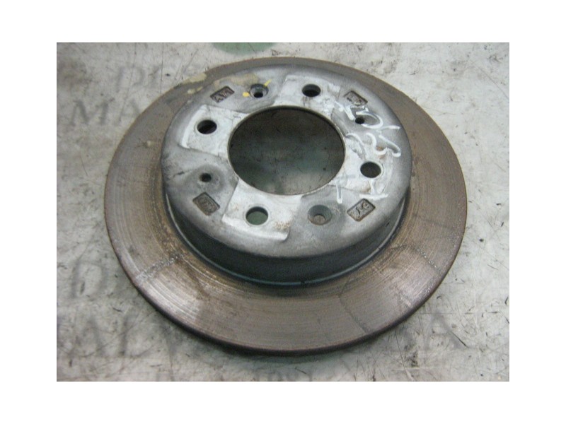 Recambio de disco freno trasero para kia cerato 2.0 ex crdi berlina (4-ptas.) referencia OEM IAM   