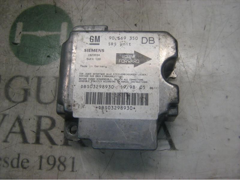 Recambio de centralita airbag para opel vectra b berlina elegance referencia OEM IAM   