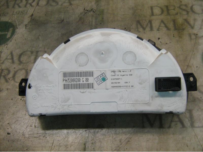 Recambio de cuadro instrumentos para citroën c2 sx referencia OEM IAM   