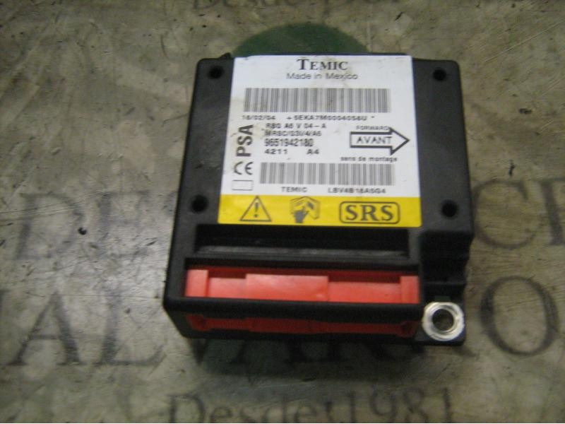 Recambio de centralita airbag para citroën c2 sx referencia OEM IAM   