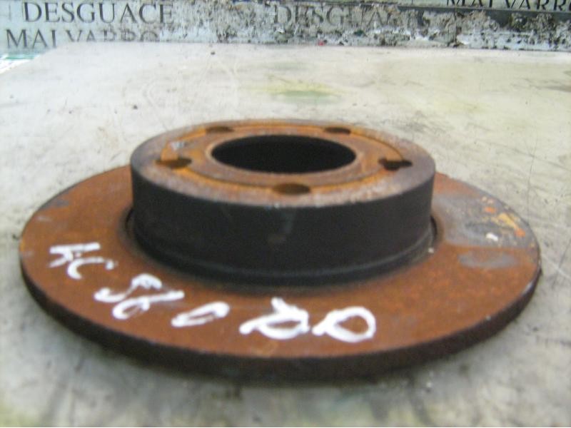 Recambio de disco freno trasero para audi a3 (8l) 1.8 ambiente referencia OEM IAM 1J0615601  
