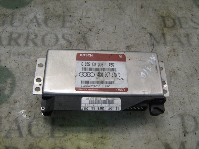 Recambio de centralita abs para audi a6 berlina (c4) 2.5 tdi referencia OEM IAM 4D0907379D 0265108005 0265108005