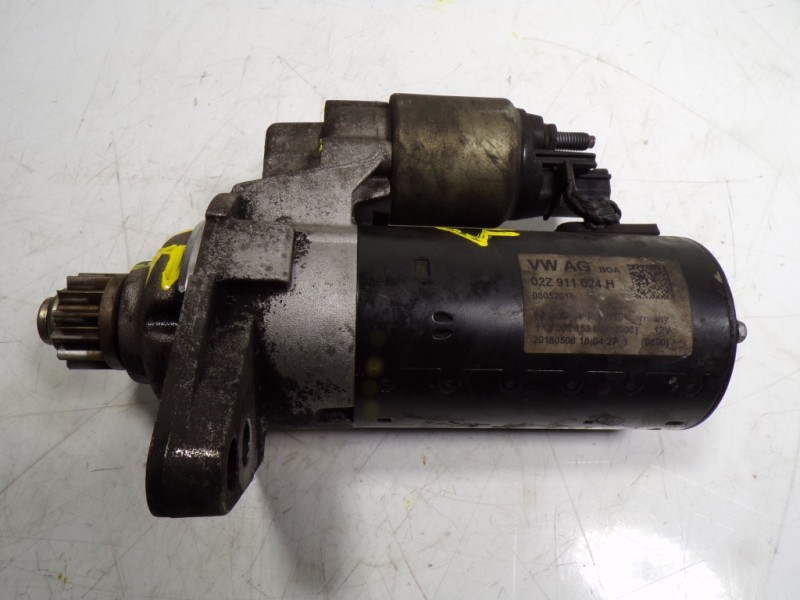 Recambio de motor arranque para seat toledo (kg3) 1.6 tdi referencia OEM IAM 02Z911024H 02Z911024H 