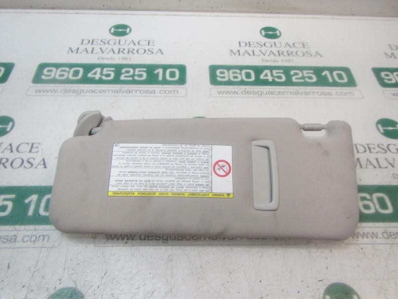 Recambio de parasol derecho para lexus is200 (ds2/is2) 2.2 d-cat referencia OEM IAM 7431053180B0  