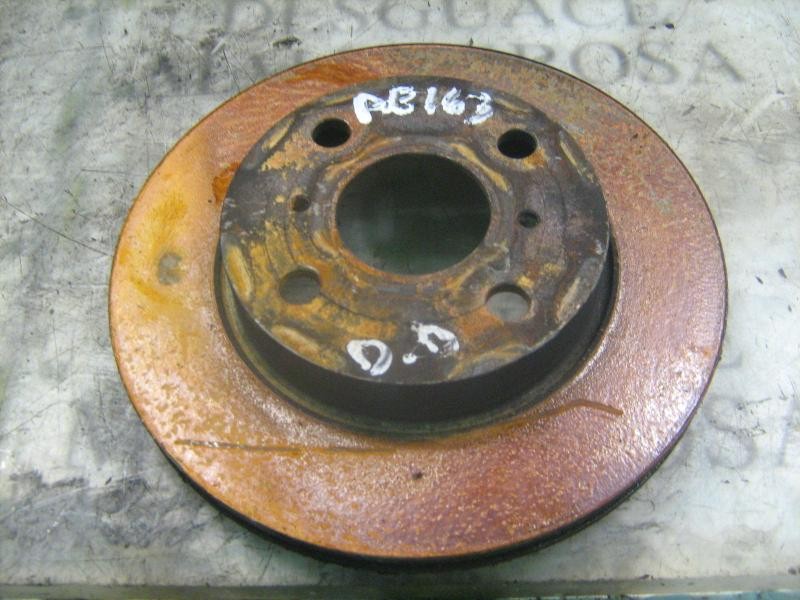 Recambio de disco freno delantero para toyota yaris (ncp1/nlp1/scp1) 1.0 linea terra referencia OEM IAM   