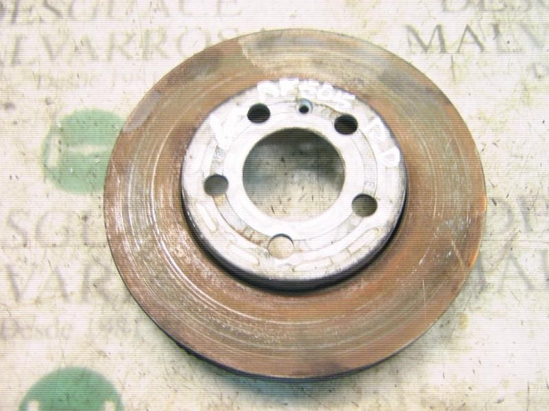 Recambio de disco freno delantero para volkswagen fox (5z1) básico referencia OEM IAM   