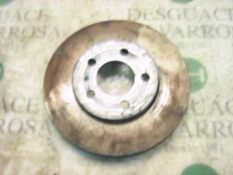 Recambio de disco freno delantero para volkswagen fox (5z1) básico referencia OEM IAM   