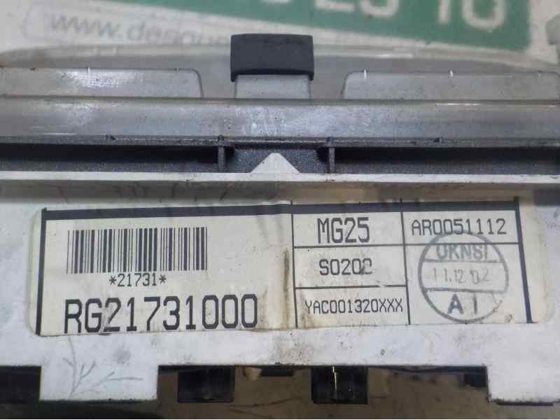 Recambio de cuadro instrumentos para mg mg zr (f/rf) 115 referencia OEM IAM   