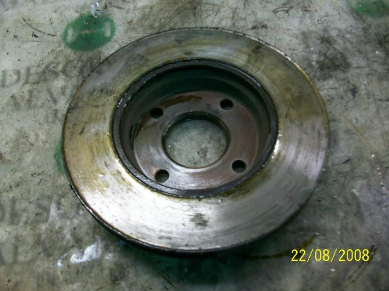 Recambio de disco freno delantero para ford fiesta (cbk) ghia referencia OEM IAM   