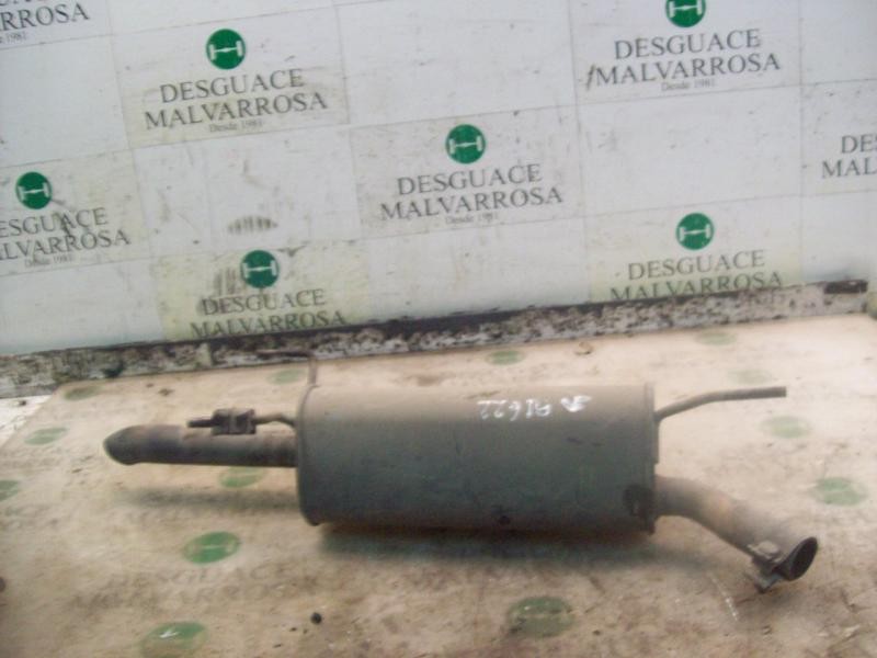 Recambio de tubo escape trasero para opel vectra b berlina 1.7 turbodiesel (17 dt / lu8) referencia OEM IAM   