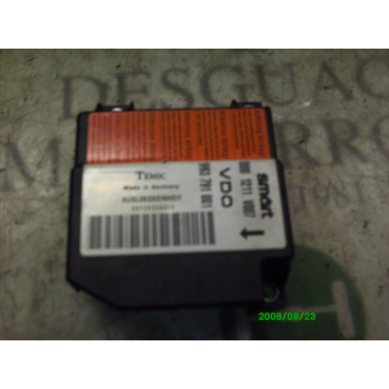 Recambio de centralita airbag para smart coupe pulse referencia OEM IAM Q0001211V012000000  0001211V007