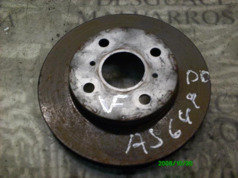 Recambio de disco freno delantero para toyota yaris (ncp1/nlp1/scp1) 1.0 linea sol referencia OEM IAM   