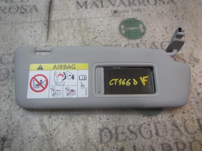 Recambio de parasol derecho para audi a3 sportback (8va) 2.0 16v tdi referencia OEM IAM 8V0857552RFT9  