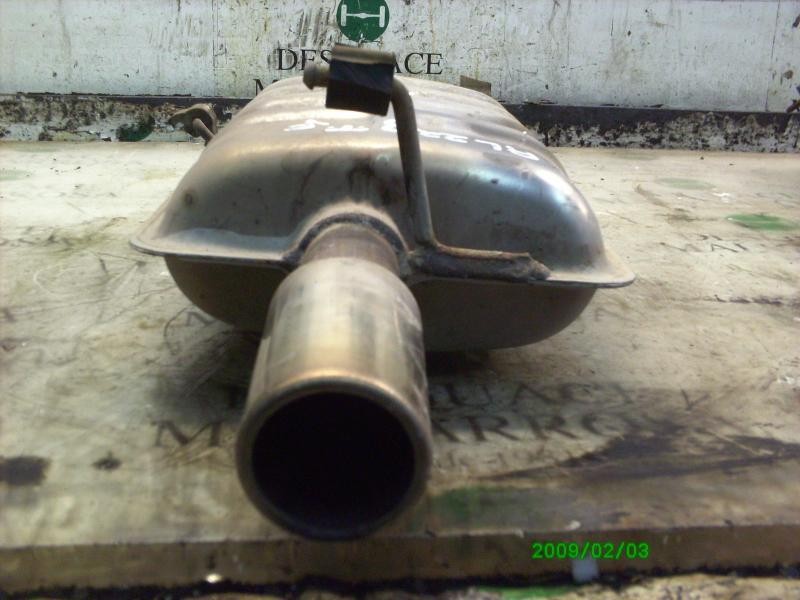 Recambio de tubo escape trasero para kia shuma ii 1.6 ls berlina portón referencia OEM IAM   