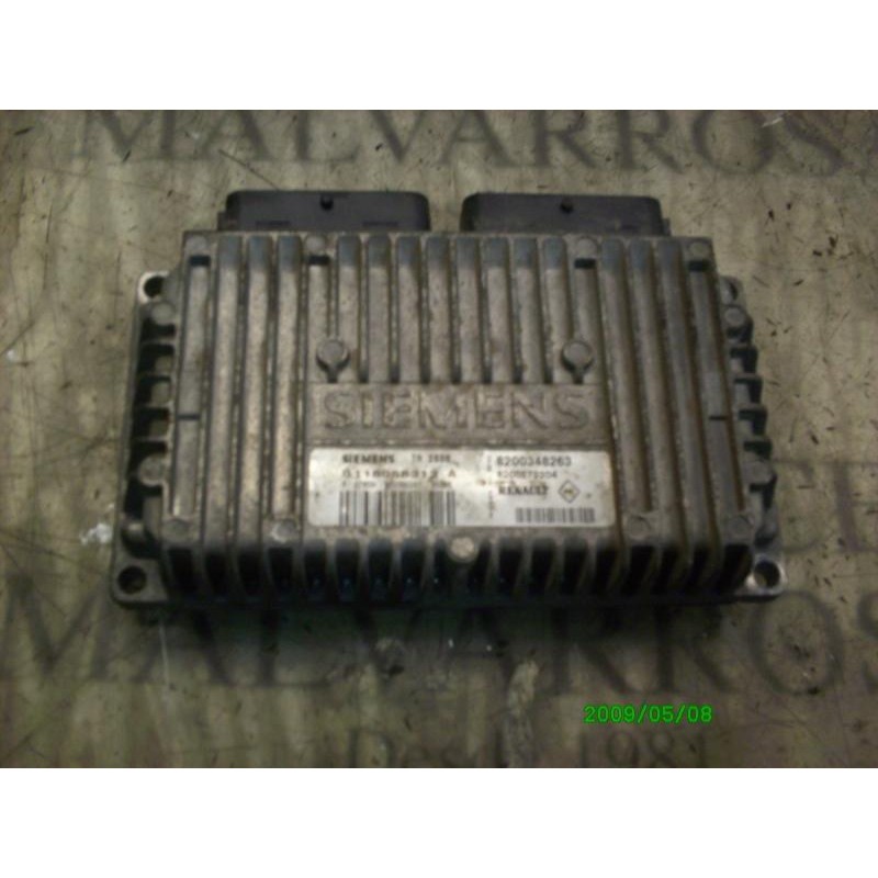 Recambio de centralita motor uce para renault scenic ii confort dynamique referencia OEM IAM   