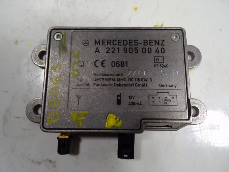 Recambio de modulo electronico para mercedes-benz clase e (w212) lim. 2.1 cdi cat referencia OEM IAM A2219050040 A2219050040 