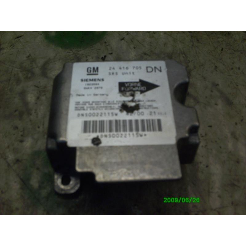 Recambio de centralita airbag para opel astra g coupé 1.8 16v referencia OEM IAM   