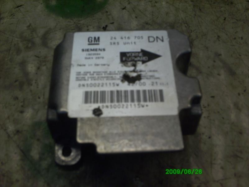 Recambio de centralita airbag para opel astra g coupé 1.8 16v referencia OEM IAM   