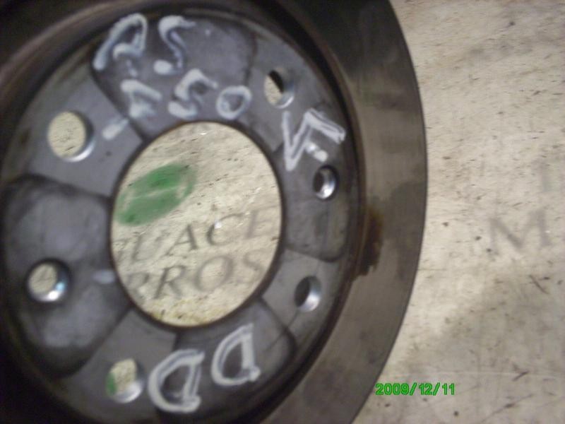 Recambio de disco freno delantero para citroën c2 furio referencia OEM IAM   