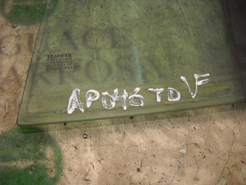 Recambio de cristal puerta trasero derecho para renault megane ii berlina 5p authentique referencia OEM IAM   