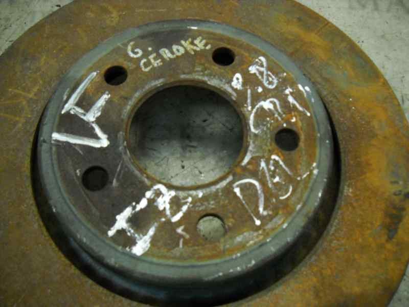 Recambio de disco freno delantero para chrysler jeep gr.cherokee (wh) 3.0 crd cat referencia OEM IAM   