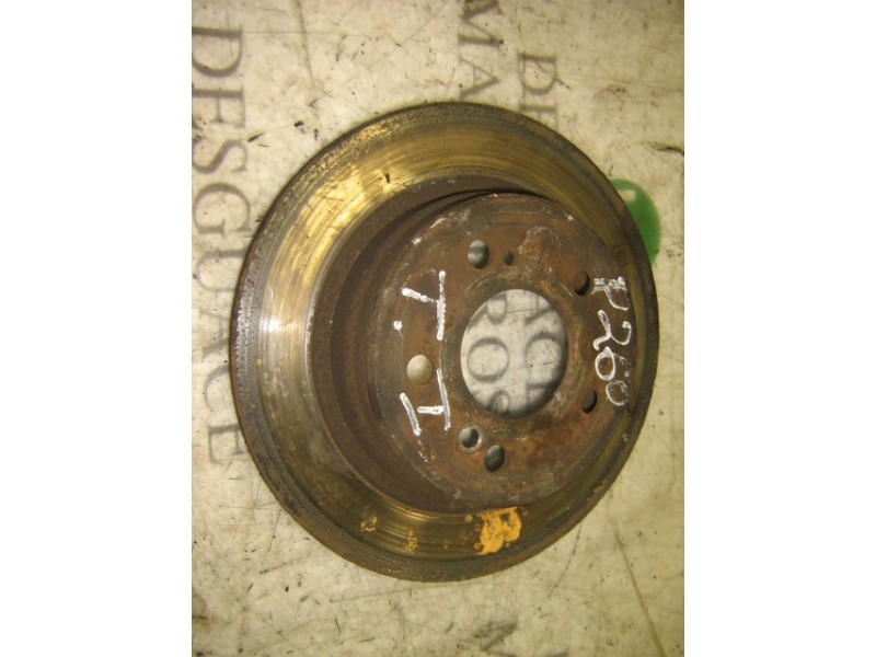 Recambio de disco freno trasero para mercedes-benz clase e (w210) berlina diesel 220 diesel (210.004) referencia OEM IAM   