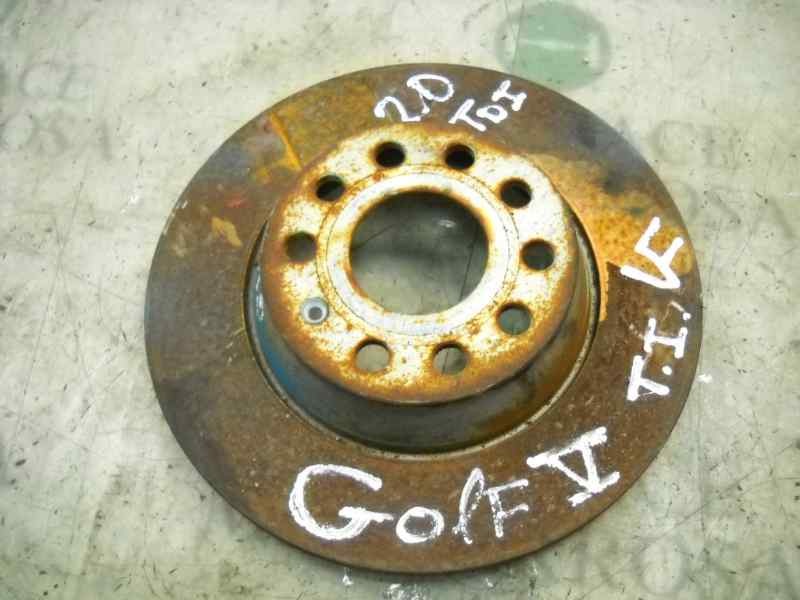 Recambio de disco freno trasero para volkswagen golf v berlina (1k1) 2.0 tdi referencia OEM IAM   