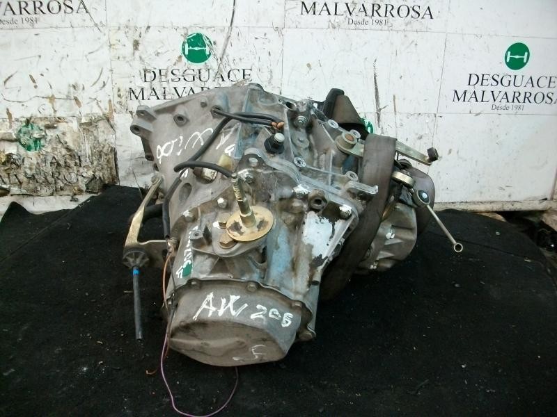 Recambio de caja cambios para peugeot 206 berlina 1.9 diesel referencia OEM IAM  20DL22 