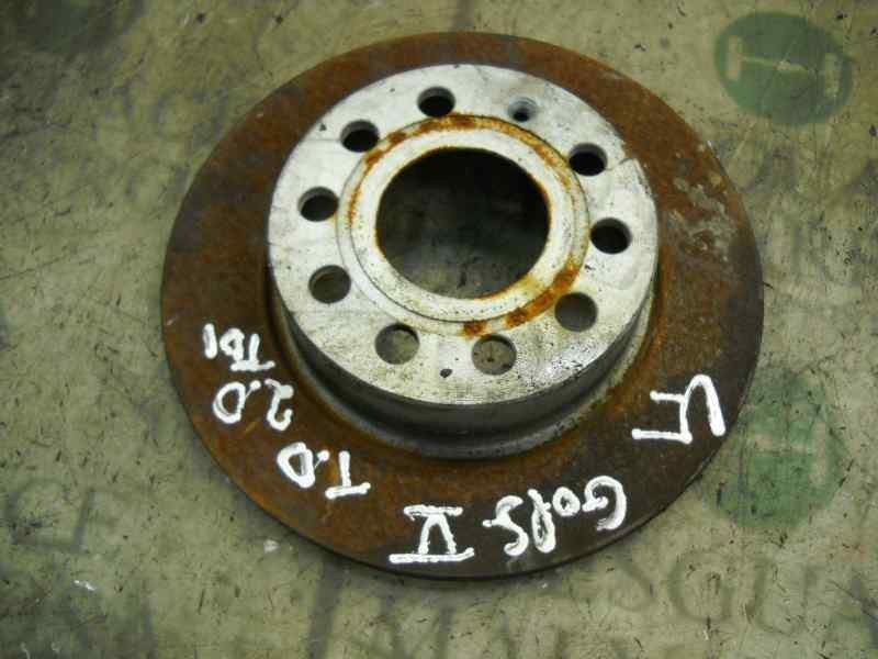 Recambio de disco freno trasero para volkswagen golf v berlina (1k1) 2.0 tdi referencia OEM IAM   