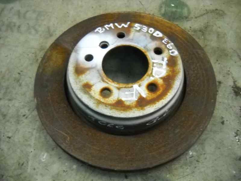 Recambio de disco freno trasero para bmw serie 5 berlina (e60) 3.0 turbodiesel cat referencia OEM IAM   