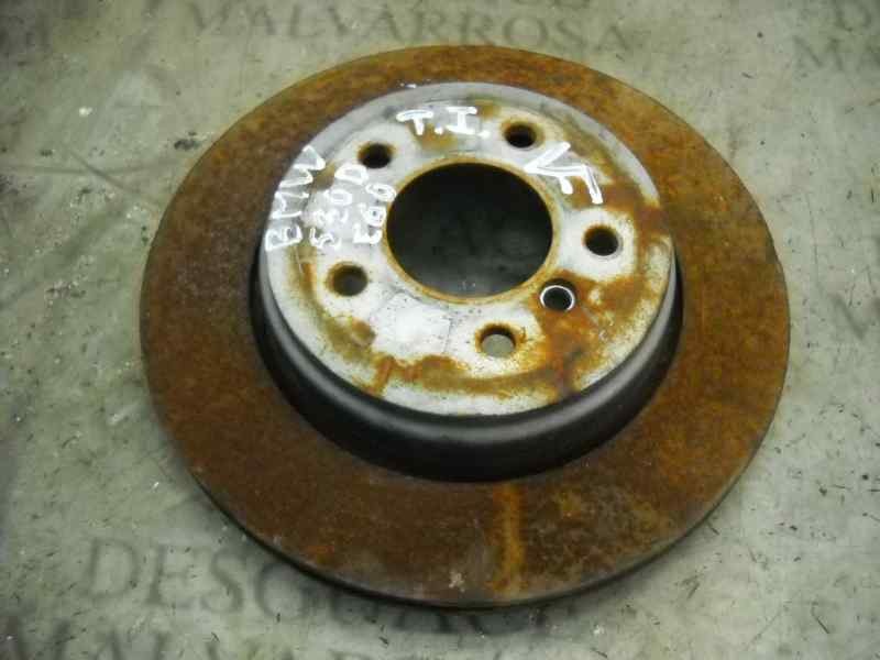 Recambio de disco freno trasero para bmw serie 5 berlina (e60) 3.0 turbodiesel cat referencia OEM IAM   