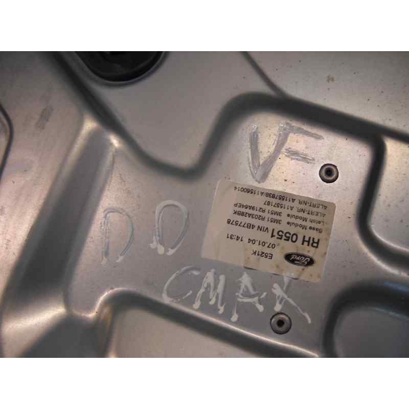 Recambio de elevalunas delantero derecho para ford focus c-max (cap) 1.6 tdci cat referencia OEM IAM   