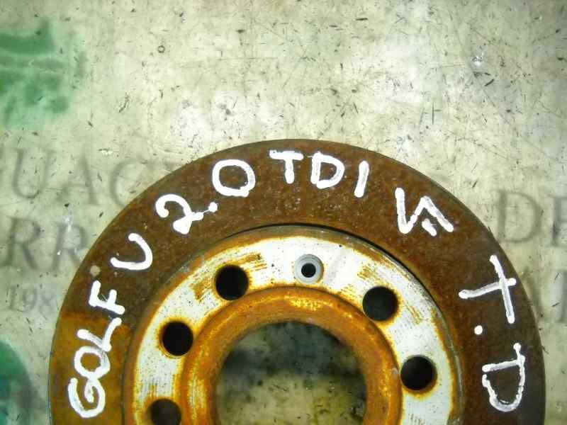 Recambio de disco freno trasero para volkswagen golf v berlina (1k1) 2.0 tdi referencia OEM IAM   