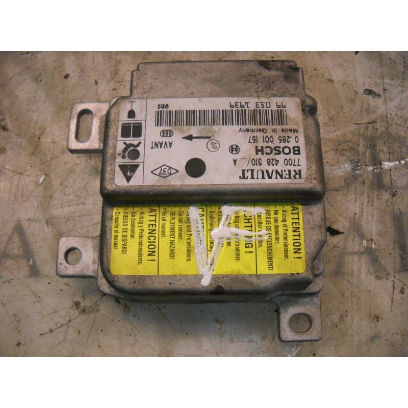 Recambio de centralita airbag para renault clio ii fase i (b/cbo) 1.2 referencia OEM IAM   