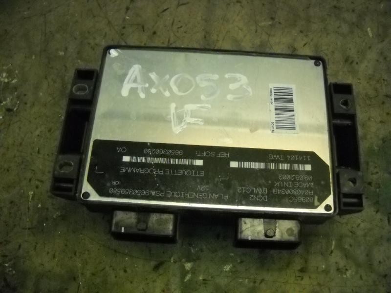 Recambio de centralita motor uce para peugeot partner (s2) combiespace referencia OEM IAM   