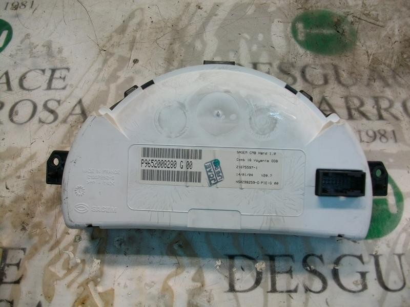 Recambio de cuadro instrumentos para citroën c2 furio referencia OEM IAM   