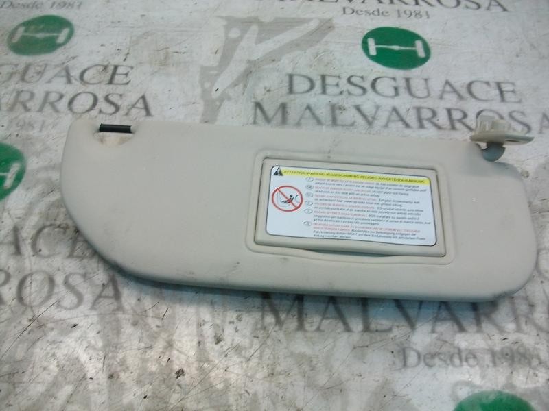 Recambio de parasol derecho para citroën c4 berlina collection referencia OEM IAM   