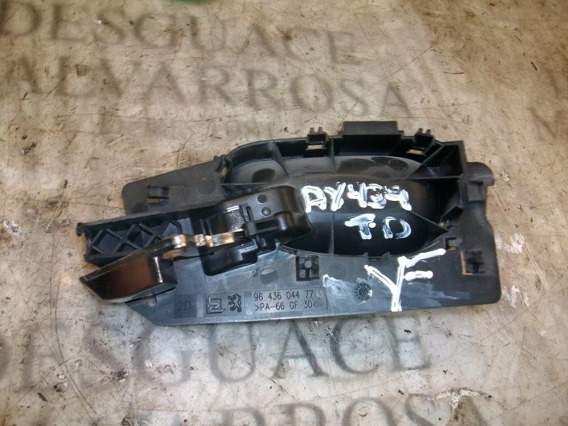 Recambio de maneta interior trasera derecha para peugeot 307 (s1) xr referencia OEM IAM   