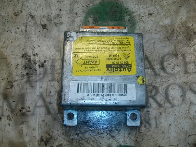 Recambio de centralita airbag para citroën xsara berlina 1.9 turbodiesel referencia OEM IAM   