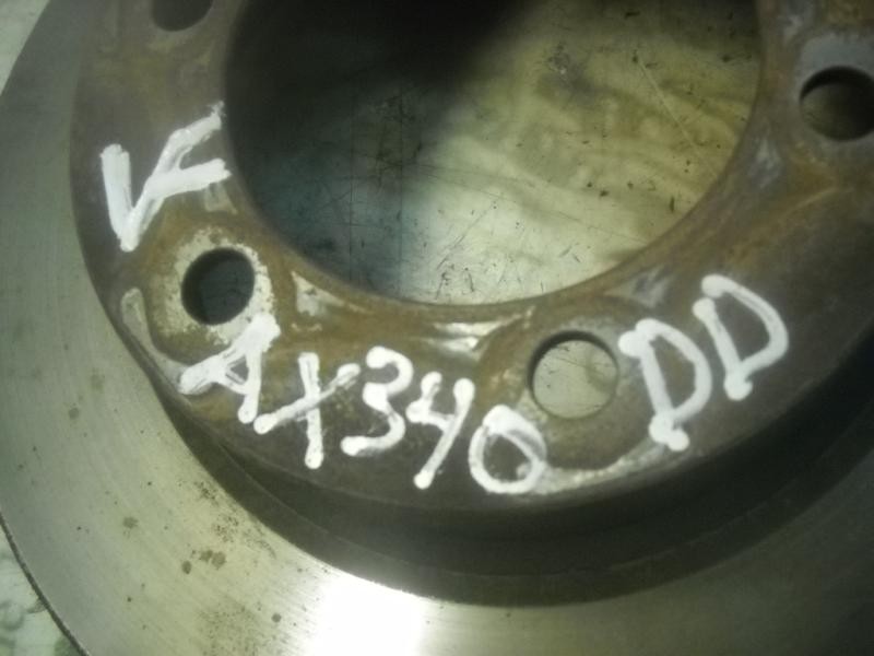 Recambio de disco freno delantero para toyota land cruiser (j9) td vx (3-ptas.) (kzj90) referencia OEM IAM   