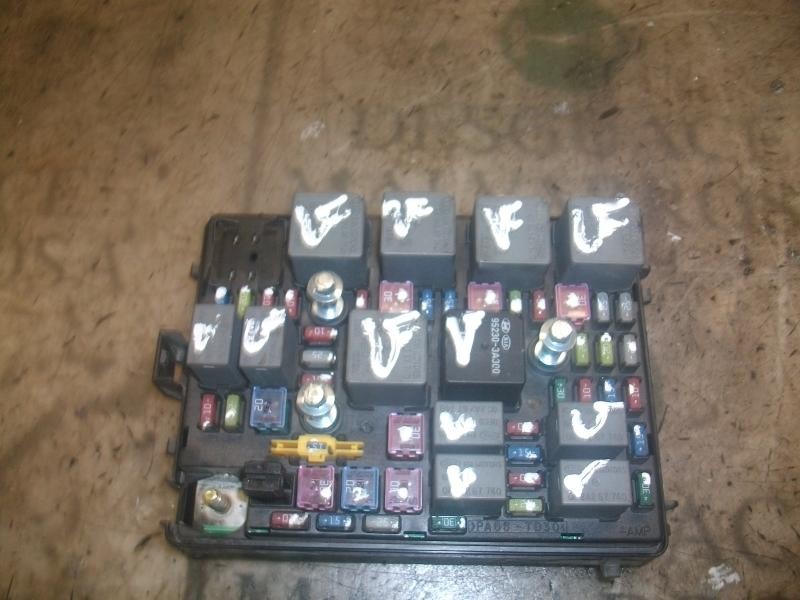 Recambio de caja reles / fusibles para kia carens 2.0 crdi ex monovolumen referencia OEM IAM   