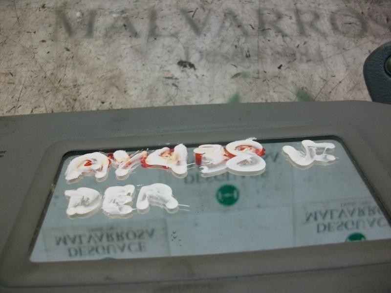 Recambio de parasol derecho para renault clio ii fase ii (b/cb0) base authentique referencia OEM IAM   